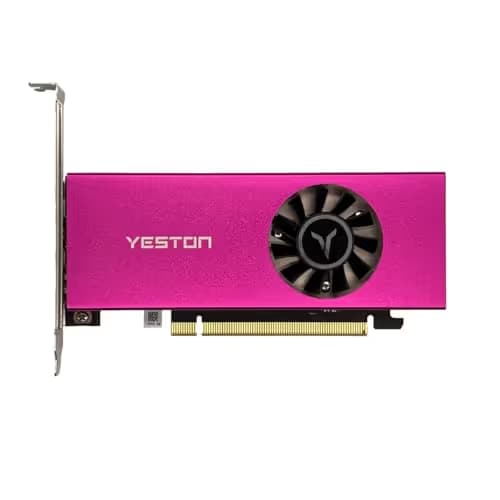 Yeston GeForce RTX 3050 6GB LP 6GB GDDR6 Pink image