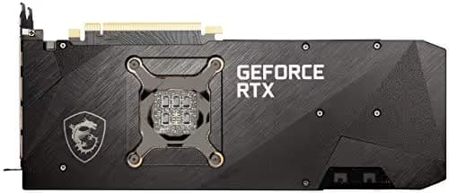 MSI VENTUS 3X OC GeForce RTX 3080 10GB LHR 10GB GDDR6X Black image