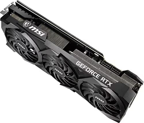 MSI VENTUS 3X OC GeForce RTX 3080 10GB LHR 10GB GDDR6X Black image