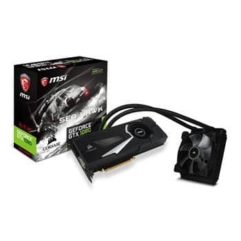 MSI SEA HAWK X GeForce GTX 1080 8GB GDDR5X Black / Silver main image
