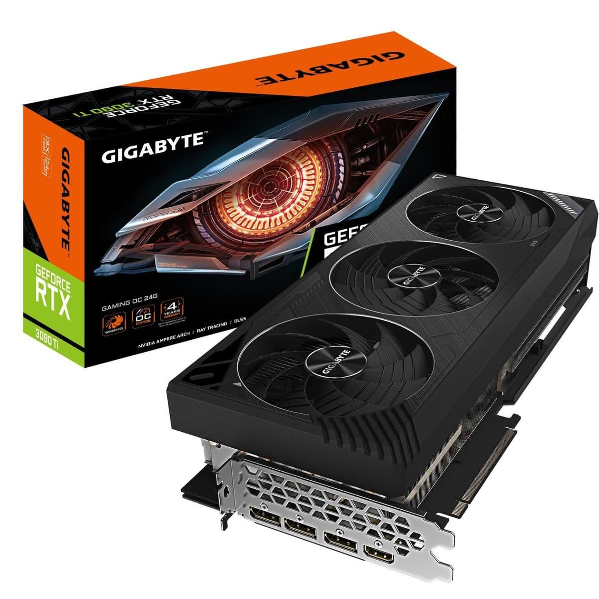 Gigabyte GAMING OC GeForce RTX 3090 Ti 24GB GDDR6X Black image