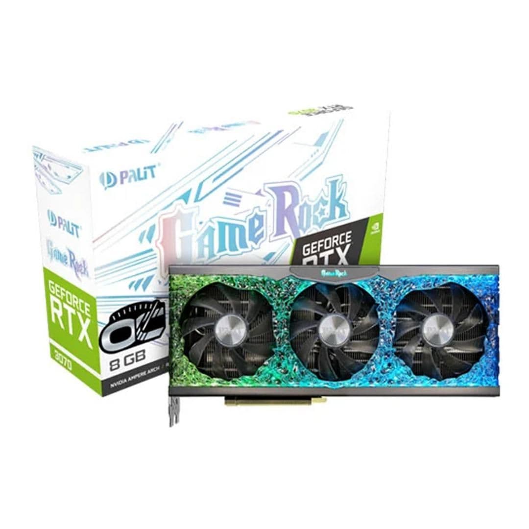 Palit GameRock OC GeForce RTX 3070 LHR 8 GB image