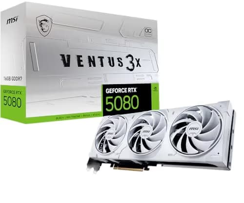 MSI VENTUS 3X OC GeForce RTX 5080 16GB main image