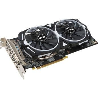 MSI ARMOR OC Radeon RX 480 4GB GDDR5 Black / White image