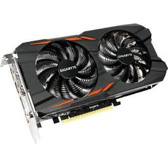 Gigabyte WINDFORCE OC GeForce GTX 1050 Ti 4GB GDDR5 Black / Orange image