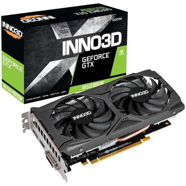 Inno3D Twin X2 OC GeForce GTX 1650 SUPER 4GB GDDR6 Black main image