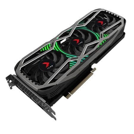PNY GeForce RTX 3080 XLR8 Gaming REVEL EPIC-X RGB 10GB GDDR6X Gray / Black main image