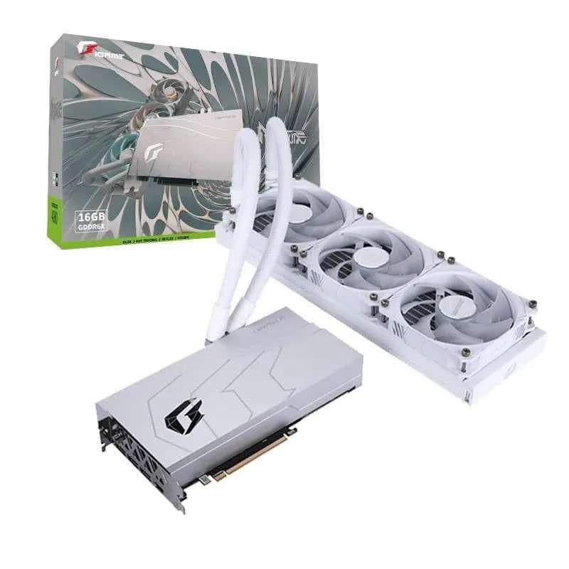 Colorful GeForce RTX 4080 iGame Neptune OC-V 16GB GDDR6X Silver main image