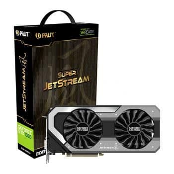 Palit Super JetStream GeForce GTX 1080 8GB GDDR5X Black / Gray main image