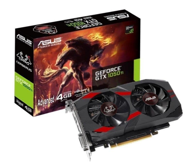 Asus CERBERUS GeForce GTX 1050 Ti 4GB GDDR5 Black / Red main image