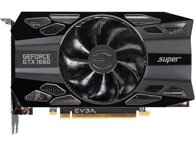 EVGA BLACK GAMING GeForce GTX 1660 SUPER 6GB GDDR6 Black image
