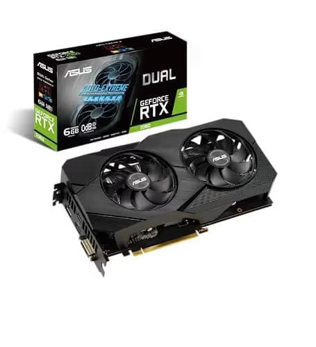 Asus DUAL EVO GeForce RTX 2060 6GB GDDR6 Black image