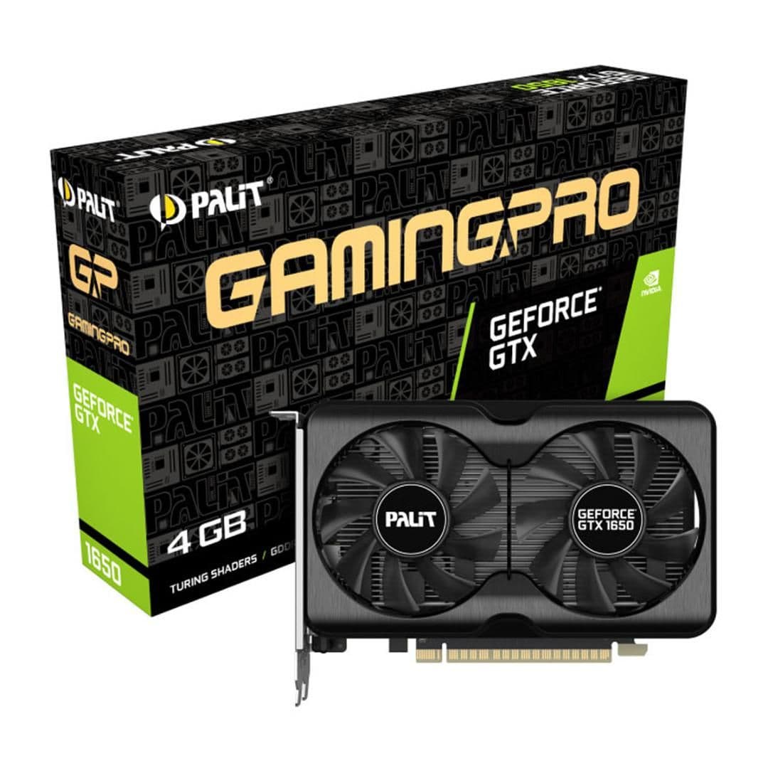 Palit GamingPro GeForce GTX 1650 G6 4GB GDDR6 Black main image