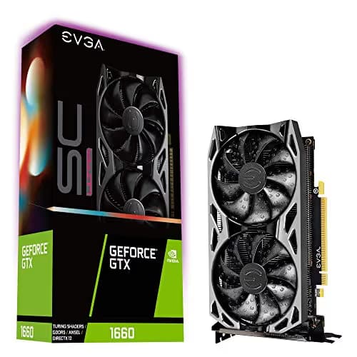 EVGA SC ULTRA GAMING GeForce GTX 1660 6GB GDDR5 Silver / Black main image
