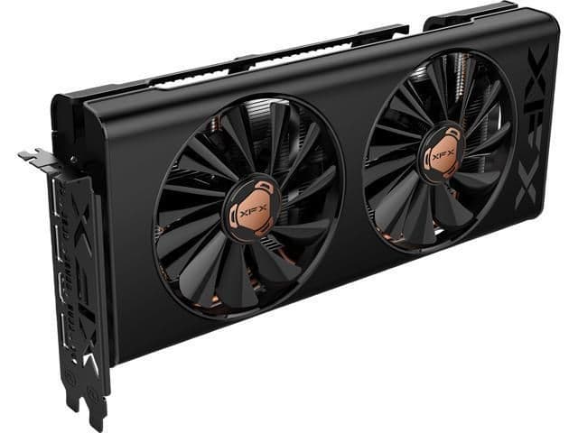XFX THICC II Pro Radeon RX 5500 XT 8GB GDDR6 Black / Red image
