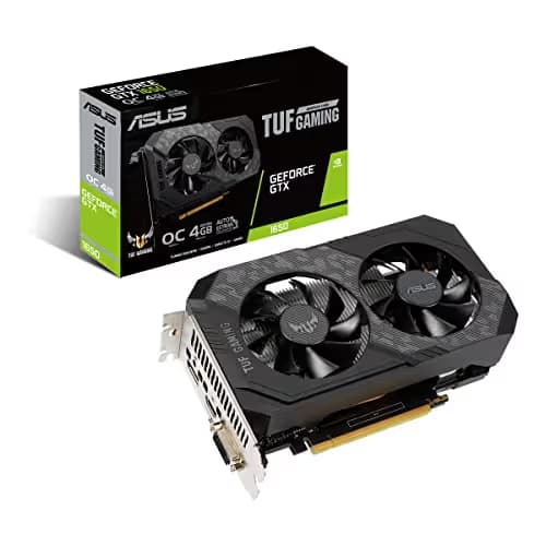 Asus TUF GAMING OC GeForce GTX 1650 G6 4GB GDDR6 Black main image