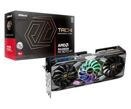 ASRock AMD Radeon RX 9070 XT Taichi 16GB OC main image