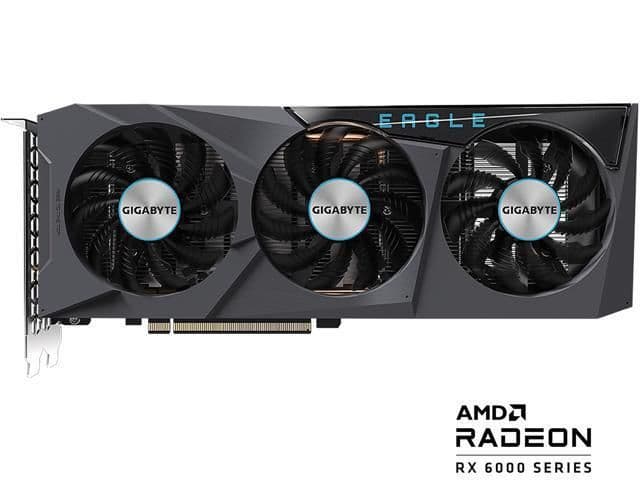 Gigabyte EAGLE Black / Silver Radeon RX 6650 XT 8GB GDDR6 Black / Silver image