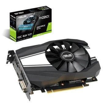 Asus Phoenix OC GeForce GTX 1660 Ti 6GB GDDR6 Black / White image