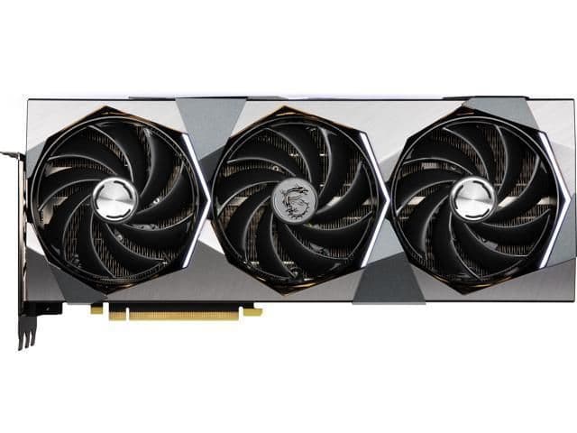 MSI SUPRIM GeForce RTX 4070 Ti 12GB GDDR6X Black / Silver main image