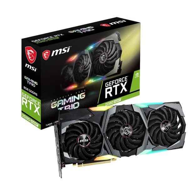 MSI GAMING TRIO GeForce RTX 2080 SUPER 8GB GDDR6 Silver / Black main image