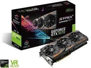 Asus STRIX GeForce GTX 1070 8GB GDDR5 Black image