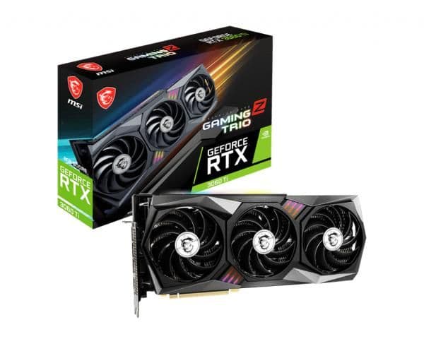 MSI GAMING Z TRIO GeForce RTX 3060 Ti LHR 8GB GDDR6 Black / Gray main image