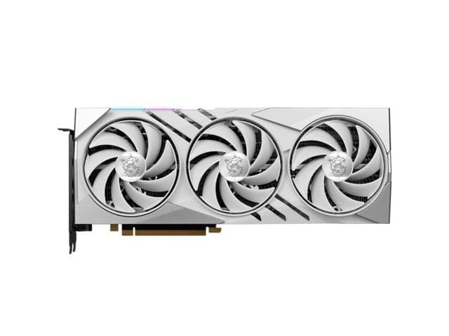 MSI GeForce RTX 4070 Ti GAMING SLIM 12GB GDDR6X White main image