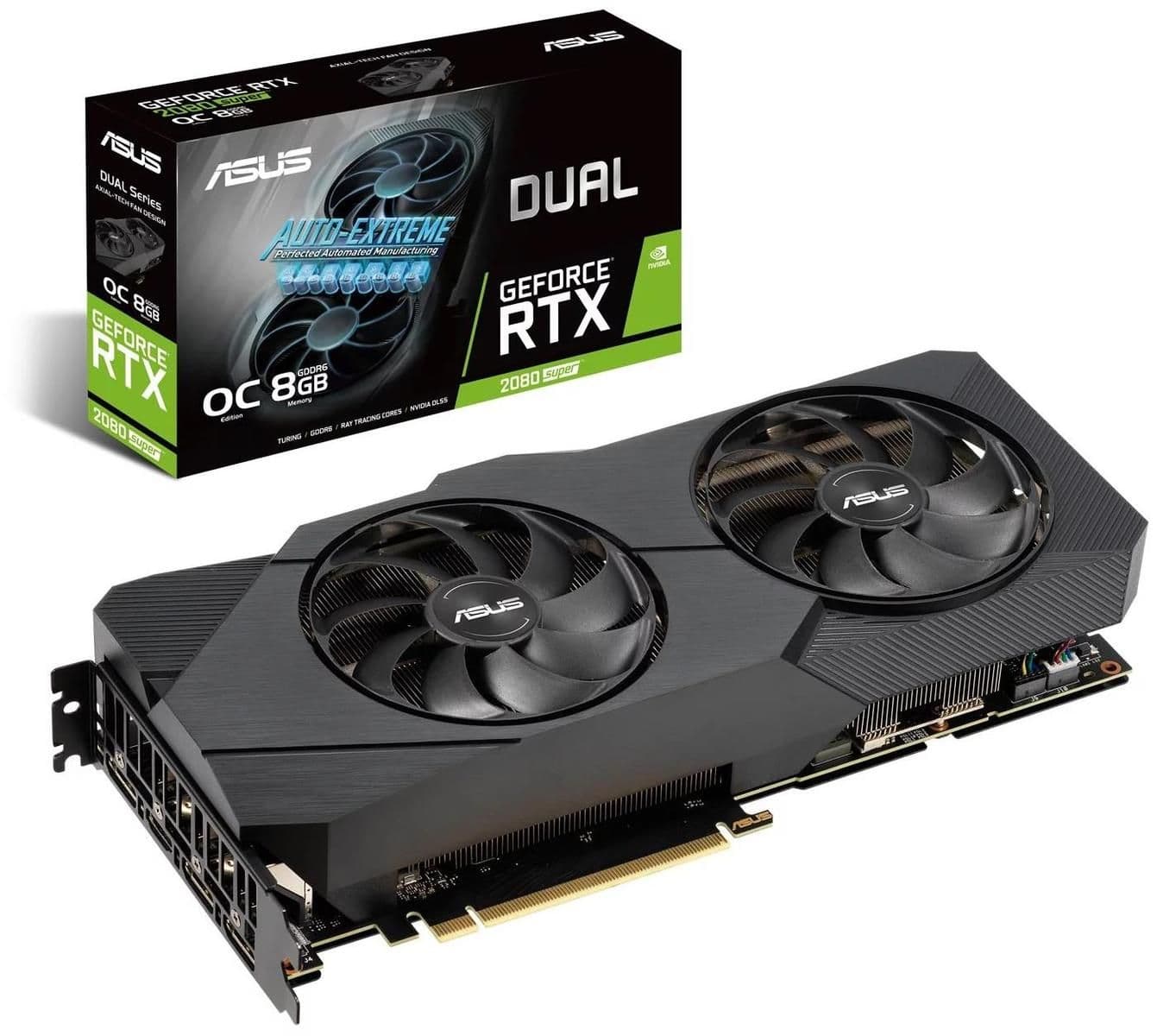 Asus DUAL EVO OC GeForce RTX 2080 SUPER 8GB GDDR6 Black main image