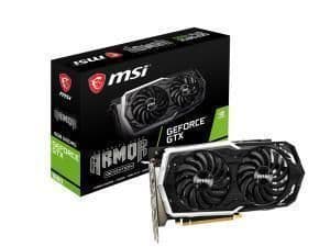 MSI ARMOR OC GeForce GTX 1660 6GB GDDR5 Black / White image
