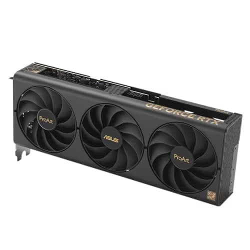 Asus ProArt OC GeForce RTX 4070 SUPER 12GB GDDR6X Black Gold image