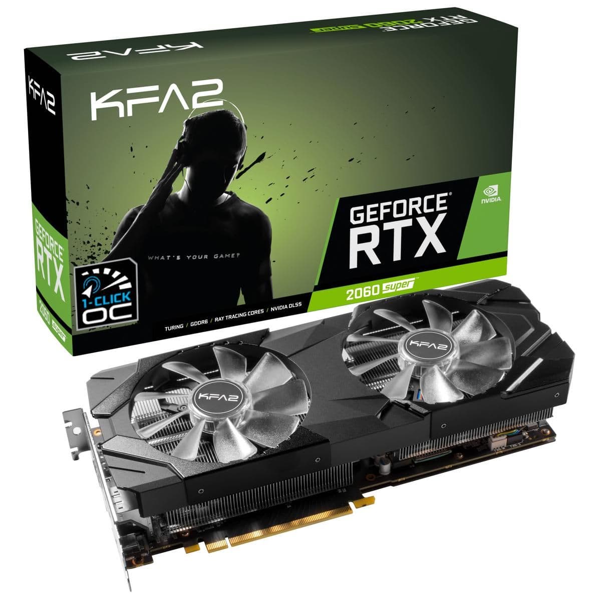 KFA2 EX GeForce RTX 2060 SUPER 8GB GDDR6 Black main image