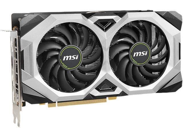 MSI VENTUS GP GeForce RTX 2070 8GB GDDR6 Silver / Black image