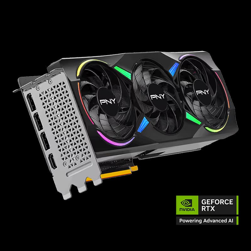 PNY GeForce RTX 5070 Ti 16GB GDDR7 ARGB EPIC-X RGB Overclocked Triple Fan image