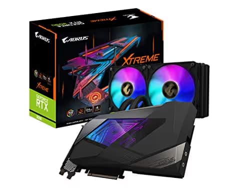 Gigabyte AORUS XTREME WATERFORCE GeForce RTX 3090 24GB GDDR6X Black image