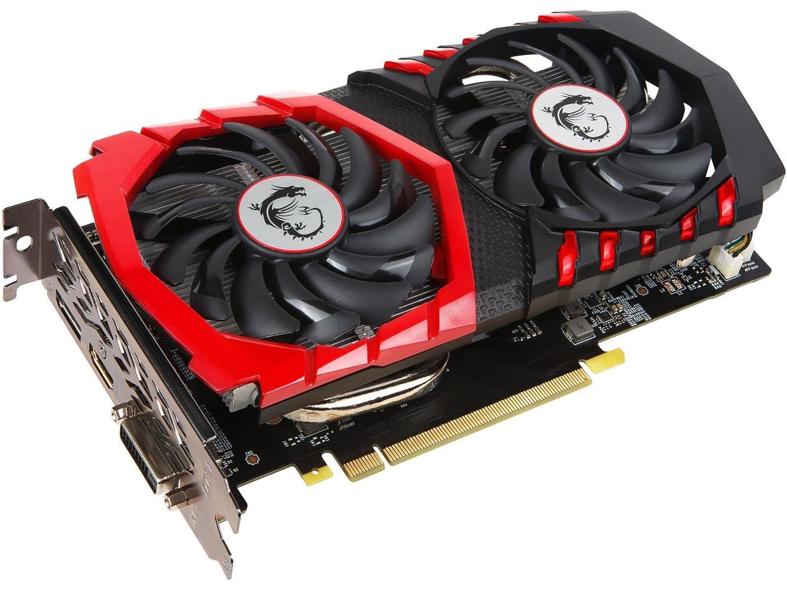 MSI GAMING GeForce GTX 1050 Ti 4GB GDDR5 Red / Black image