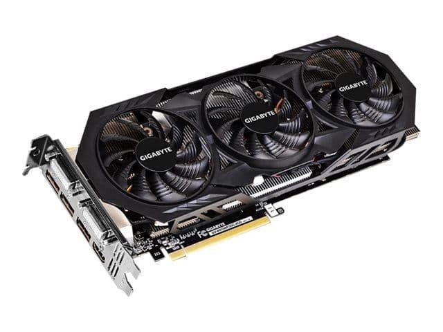 Gigabyte WINDFORCE 3X GeForce GTX 970 4GB GDDR5 Black image