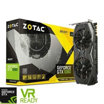 Zotac GeForce GTX 1080 AMP 8GB GDDR5X Black / Yellow main image