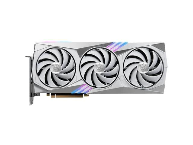 MSI GAMING TRIO GeForce RTX 4070 Ti 12GB GDDR6X White image