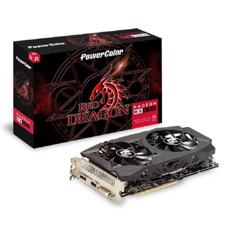 PowerColor Radeon RX 590 Red Dragon 8GB GDDR5 Black image