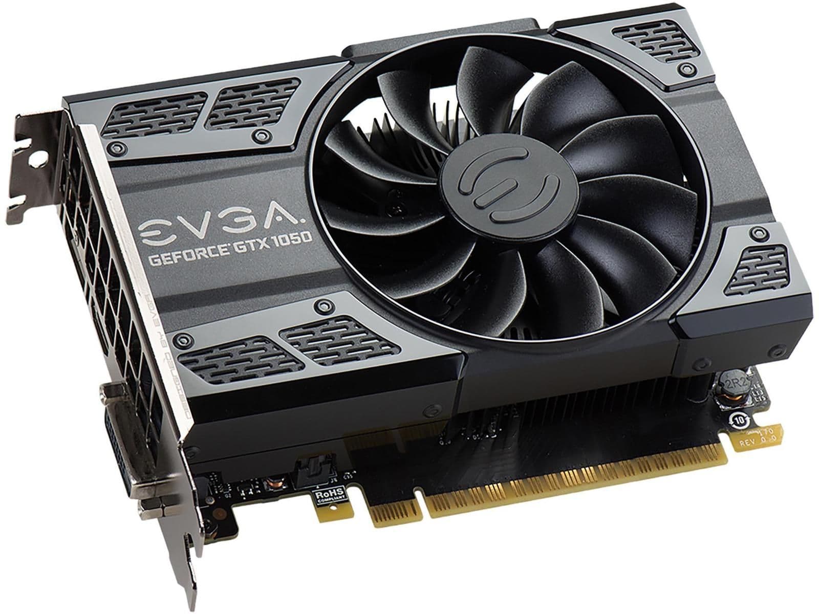 EVGA SC GAMING GeForce GTX 1050 3GB GDDR5 Black image