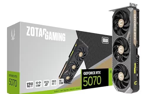 ZOTAC GAMING GeForce RTX 5070 SOLID 12GB GDDR7 main image