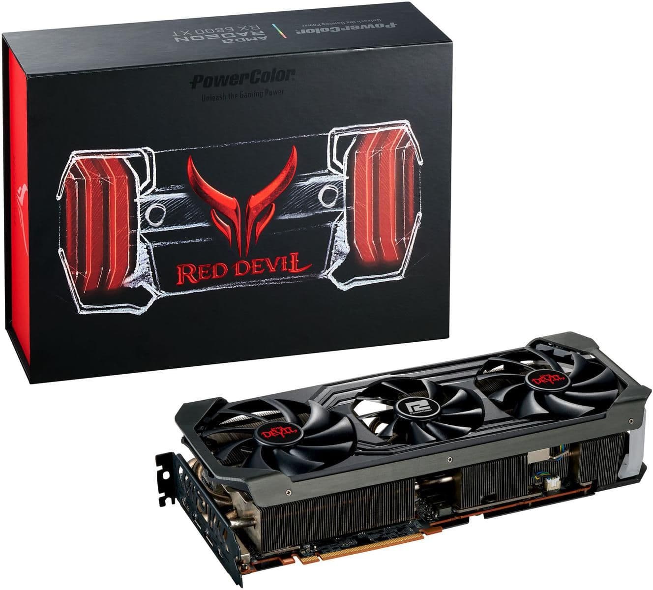 PowerColor Red Devil Limited Edition Radeon RX 6800 XT 16GB GDDR6 Black / Red main image