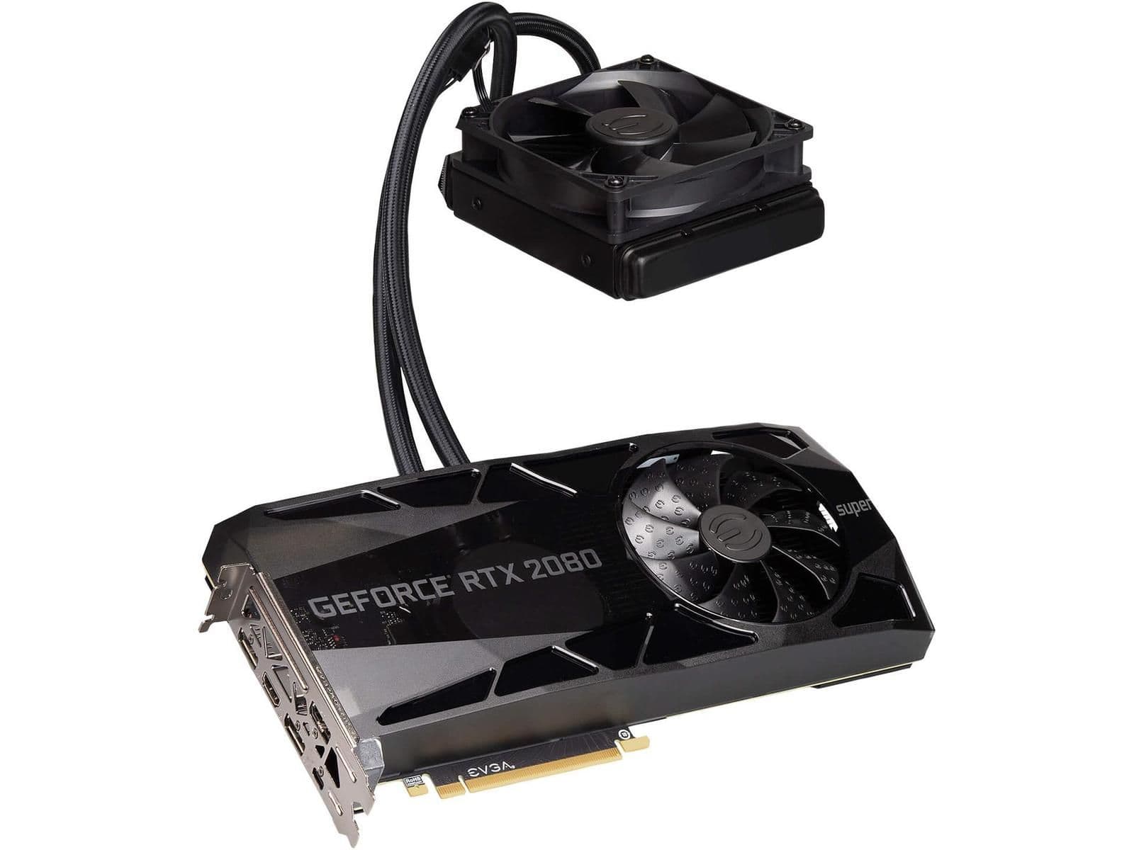 EVGA FTW3 HYBRID GAMING GeForce RTX 2080 SUPER 8GB GDDR6 Transparent / Black image