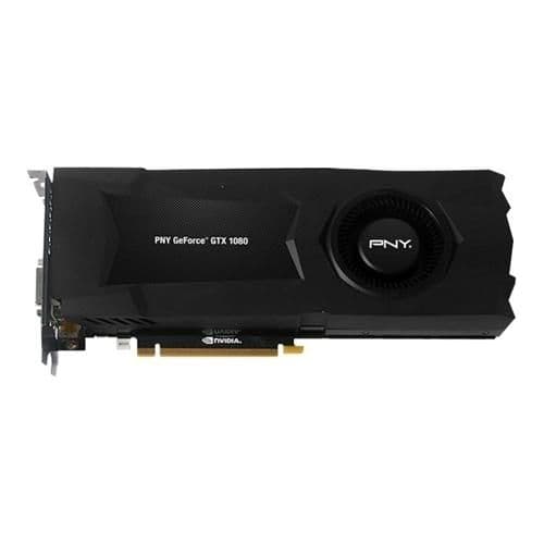 PNY VCGGTX10808PB GeForce GTX 1080 8GB GDDR5X Black / Red image