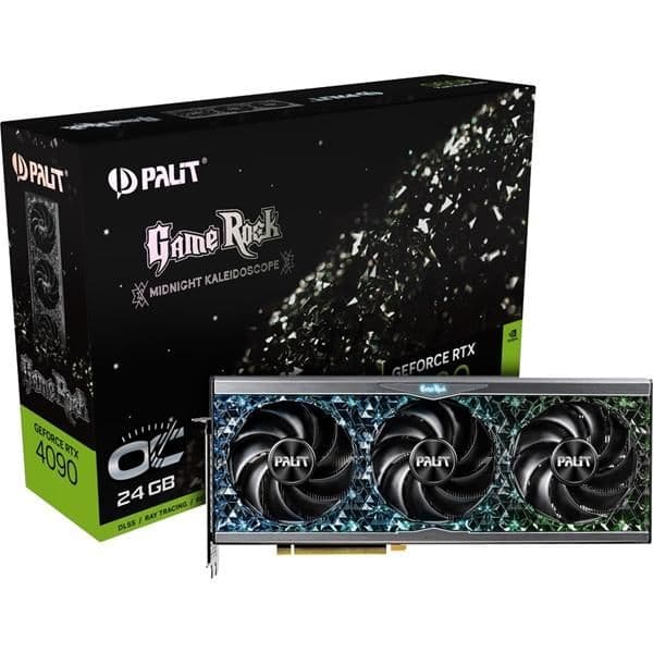 Palit GameRock OC GeForce RTX 4090 24GB GDDR6X Silver / Black main image