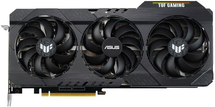 Asus TUF GAMING OC GeForce RTX 3060 Ti 8GB GDDR6 Black image