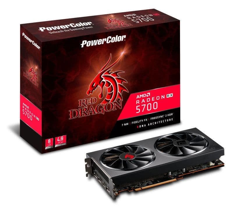 PowerColor Red Dragon Radeon RX 5700 8GB GDDR6 main image