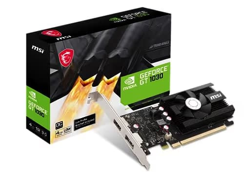 MSI GeForce GT 1030 4GD4 LP OC 4GB DDR4 main image