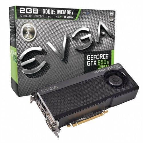 EVGA 02G-P4-3658-KR BOOST GeForce GTX 650 Ti Boost 2 GB main image